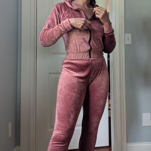 Velvet Pink Tracksuit